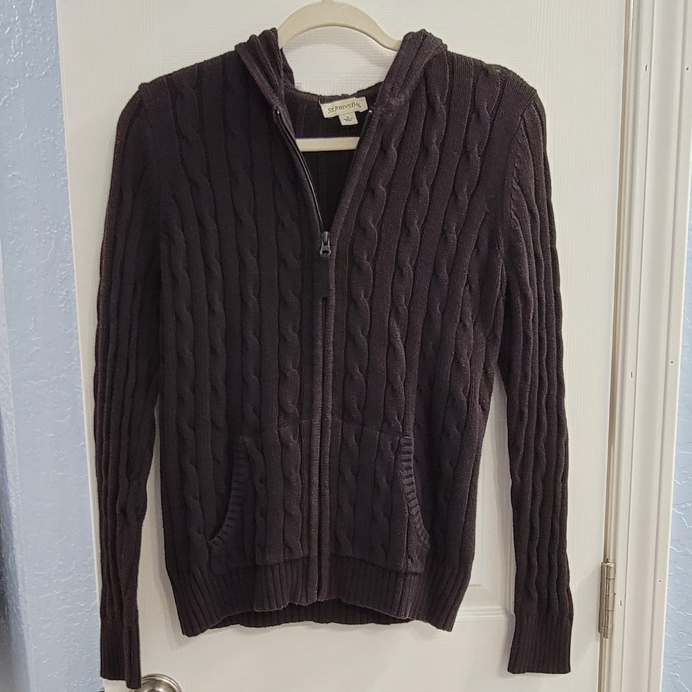 St John's Bay Zip Up Sweater